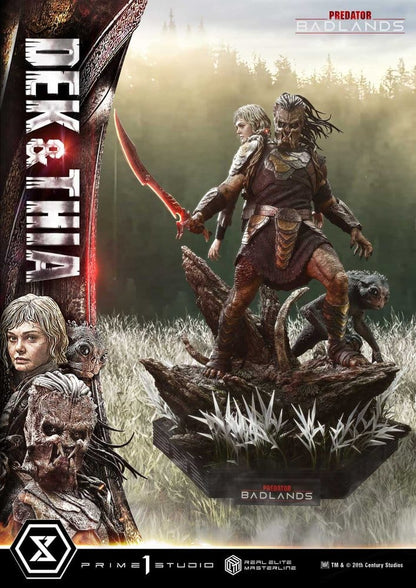 Predator Real Elite Masterline Statue 1/3 Badlands Dek & Thia Deluxe Version 87 cm - Prime 1 Studio Statues