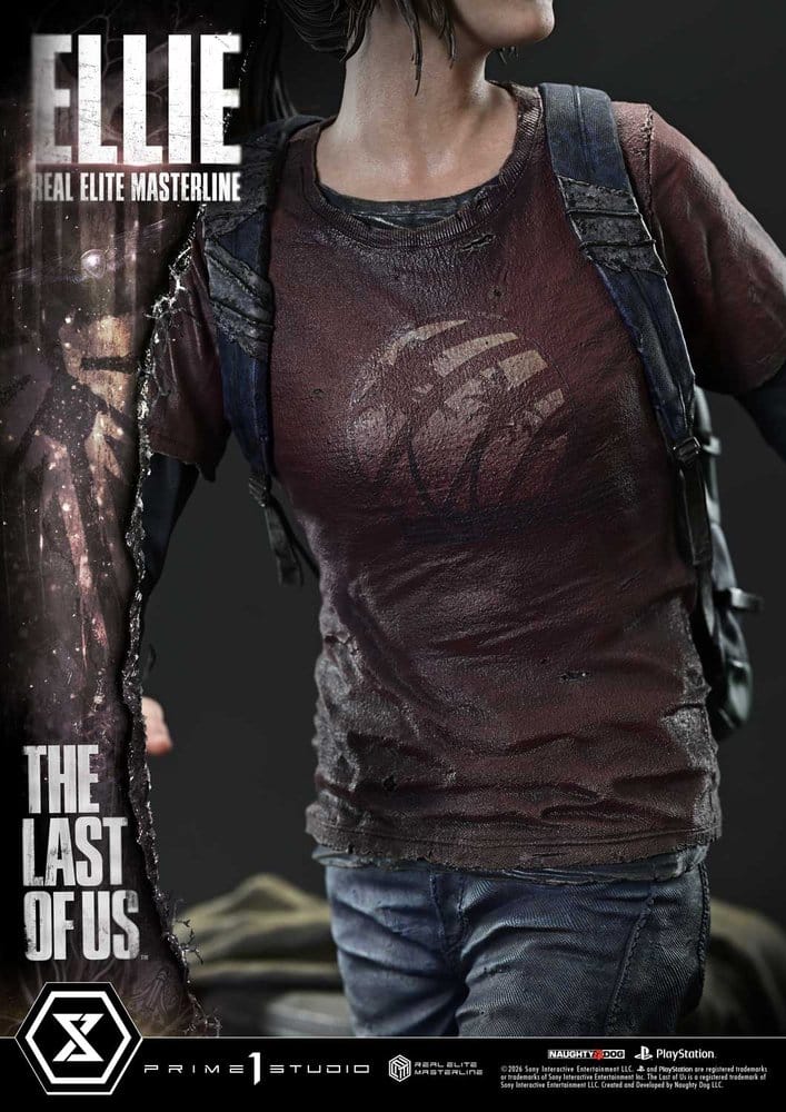 The Last of Us (Part I) Real Elite Masterline Statue 1/4 Ellie 46 cm - Prime 1 Studio Statues
