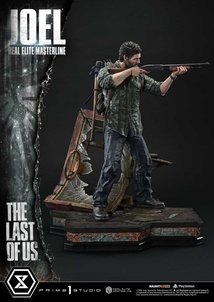 The Last of Us (Part I) Real Elite Masterline Statue 1/4 Joel 52 cm - Prime 1 Studio Statues