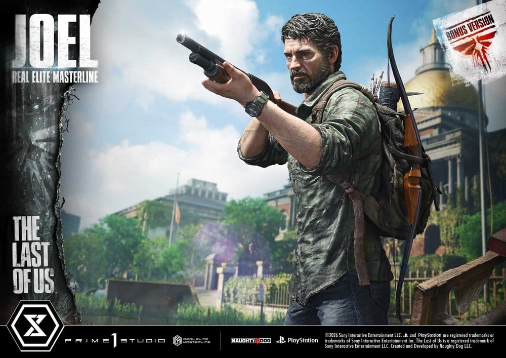 The Last of Us (Part I) Real Elite Masterline Statue 1/4 Joel Bonus Version 52 cm - Prime 1 Studio Statues