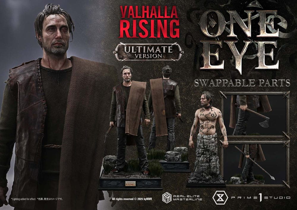 Valhalla Rising Real Elite Masterline Series Statue 1/4 One Eye Ultimate Bonus Version 57 cm - Prime 1 Studio Statues & Busts