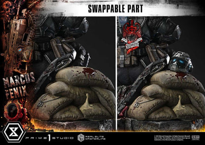 Gears of War: Reloaded Real Elite Masterline Series Statue 1/3 Marcus Fenix Ultimate Bonus Version 97 cm - Prime 1 Studio Statues & Busts