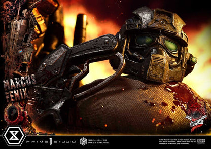 Gears of War: Reloaded Real Elite Masterline Series Statue 1/3 Marcus Fenix Ultimate Bonus Version 97 cm - Prime 1 Studio Statues & Busts