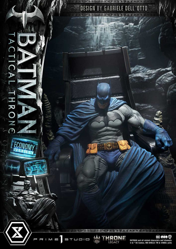DC Comics Throne Legacy Collection Statue 1/3 Batman Tactical Throne Economy Version 46 cm - Prime 1 Studio Statues & Busts