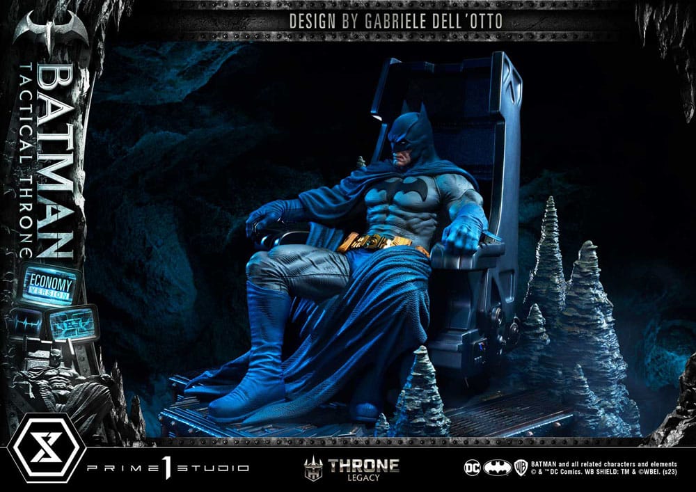DC Comics Throne Legacy Collection Statue 1/3 Batman Tactical Throne Economy Version 46 cm - Prime 1 Studio Statues & Busts