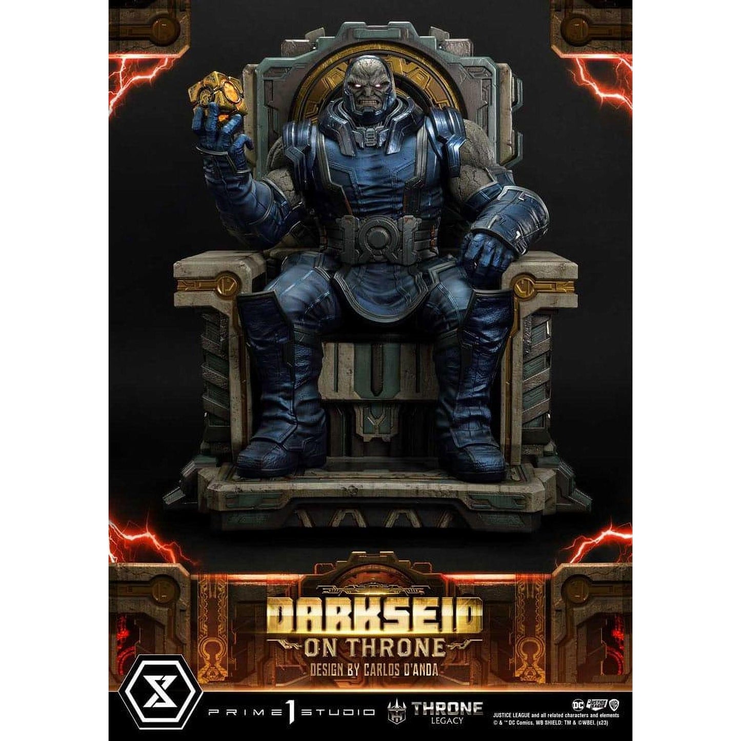 Throne Legacy Series Statue 1/4 Justice League (Comics) Darkseid on Throne Design by Carlos D'Anda Standard Version 65 cm - Prime 1 Studio Statues & Busts