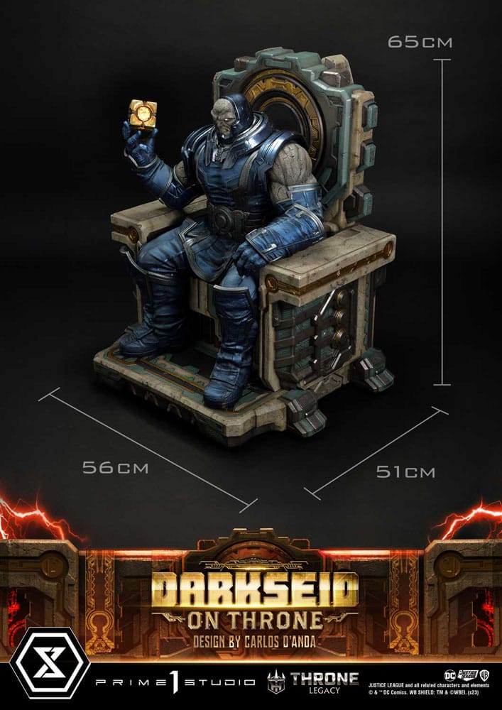 Throne Legacy Series Statue 1/4 Justice League (Comics) Darkseid on Throne Design by Carlos D'Anda Standard Version 65 cm - Prime 1 Studio Statues & Busts