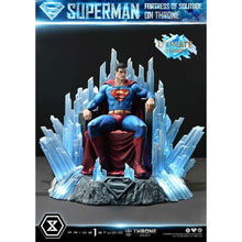DC Comics Throne Legacy Collection Statue Statue 1/4 Superman Fortress of Solitude on Throne (Design by Gabriele Dell'Otto) Ultimate Bonus Version - Prime 1 Studio Statues & Busts