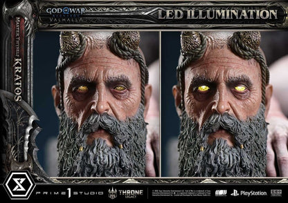 Throne Legacy God of War Series Statue 1/3 Ragnarok Master Thyself Kratos Bonus Version 67 cm - Prime 1 Studio Statues