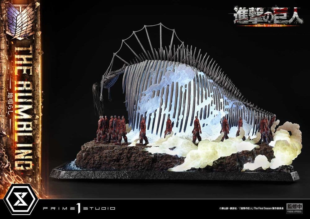 Attack on Titan West Ultimate Diorama Masterline Series Statue The Rumbling 64 cm - Prime 1 Studio Statues