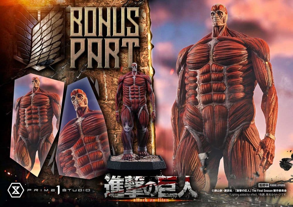 Attack on Titan West Ultimate Diorama Masterline Series Statue The Rumbling Bonus Version 64 cm - Prime 1 Studio Statues