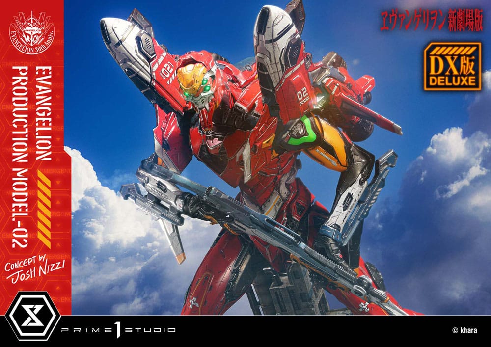 Rebuild of Evangelion Ultimate Diorama Masterline Series Statue Evangelion Production Model-02 (Concept By Josh Nizzi) Deluxe Bonus Version 73 cm - Prime 1 Studio Statues & Busts