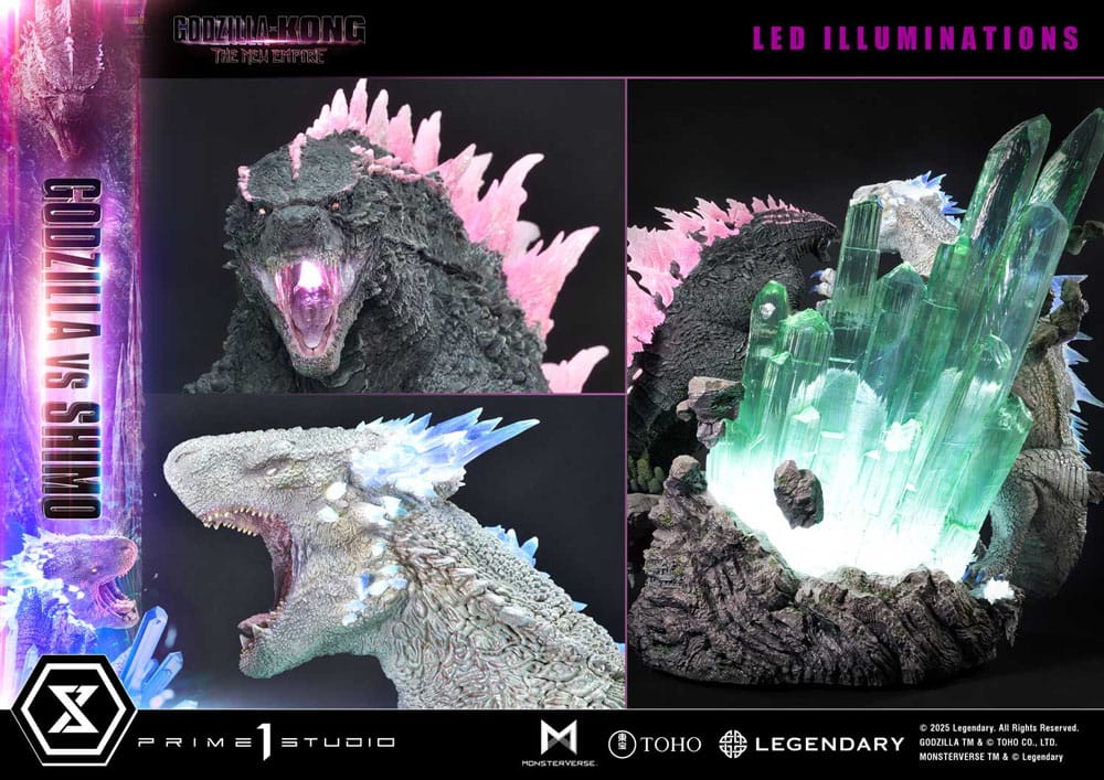 Godzilla x Kong: The New Empire Ultimate Diorama Masterline Series Statue Godzilla vs Shimo 86 cm - Prime 1 Studio Statues & Busts