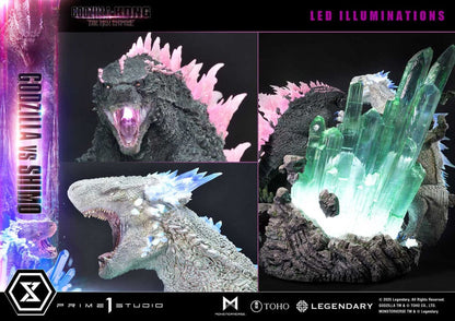 Godzilla x Kong: The New Empire Ultimate Diorama Masterline Series Statue Godzilla vs Shimo 86 cm - Prime 1 Studio Statues & Busts