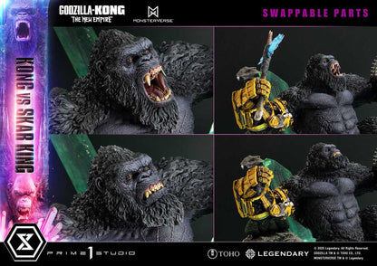 Godzilla x Kong: The New Empire Ultimate Diorama Masterline Series Statue Kong vs Skar King 104 cm - Prime 1 Studio Statues & Busts