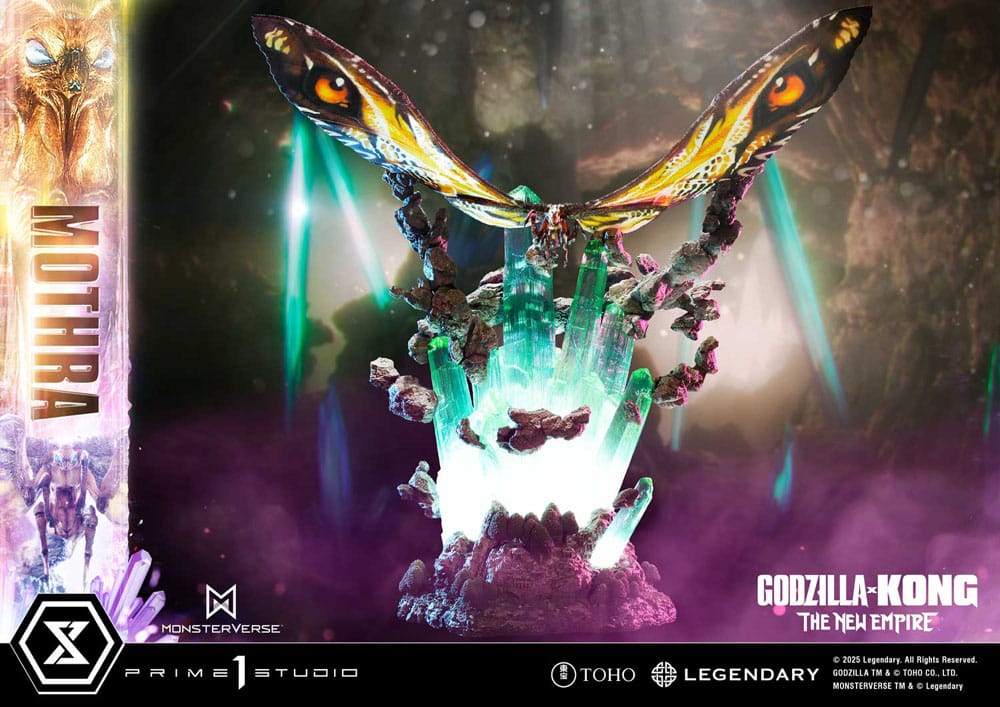 Godzilla x Kong: The New Empire Ultimate Diorama Masterline Series Statue Mothra 113 cm - Prime 1 Studio Statues & Busts