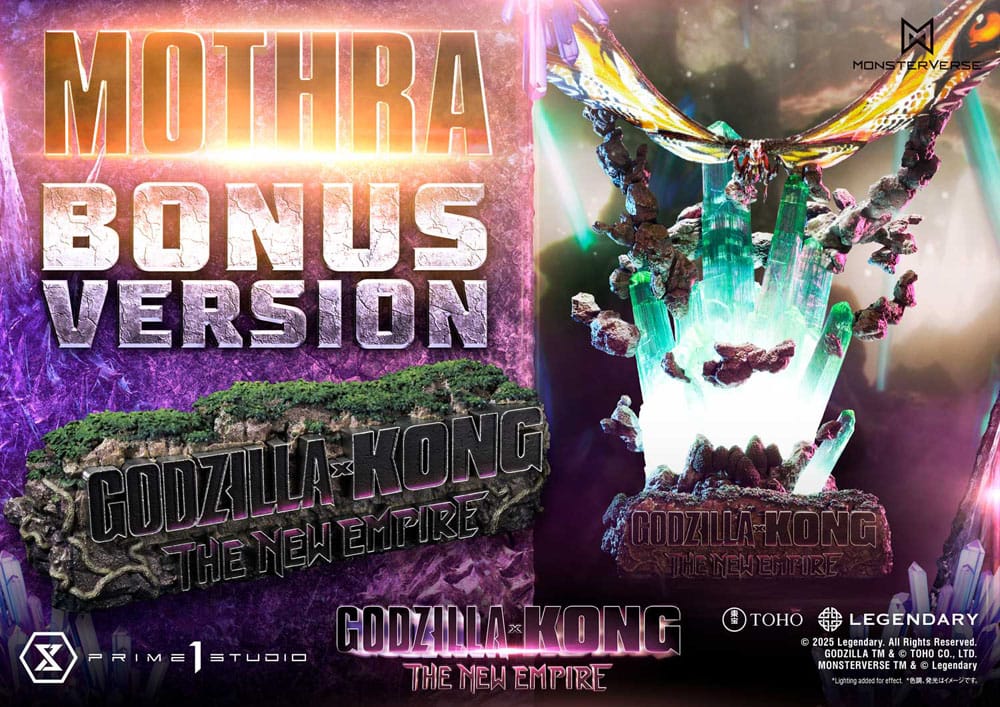 Godzilla x Kong: The New Empire Ultimate Diorama Masterline Series Statue Mothra Bonus Version 113 cm - Prime 1 Studio Statues & Busts