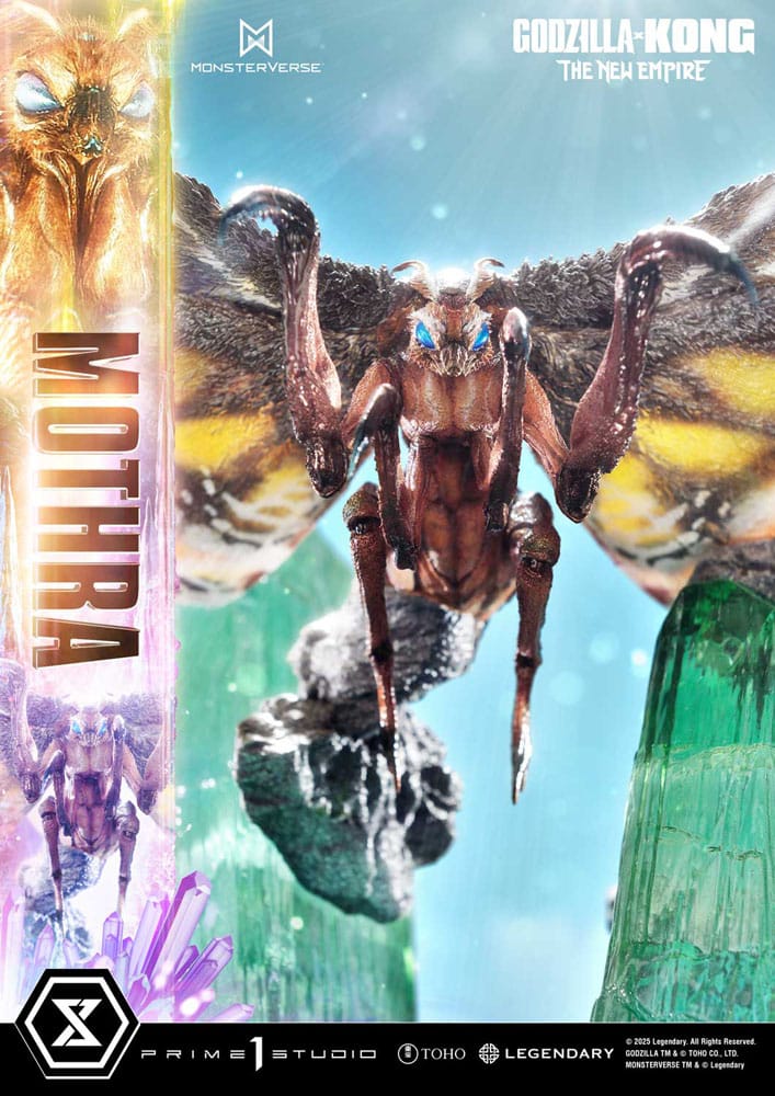 Godzilla x Kong: The New Empire Ultimate Diorama Masterline Series Statue Mothra Bonus Version 113 cm - Prime 1 Studio Statues & Busts