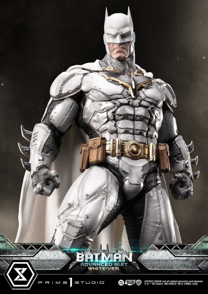 DC Comics Ultimate Museum Masterline Statue Batman Advanced Suit White Version (Design By Josh Nizzi)