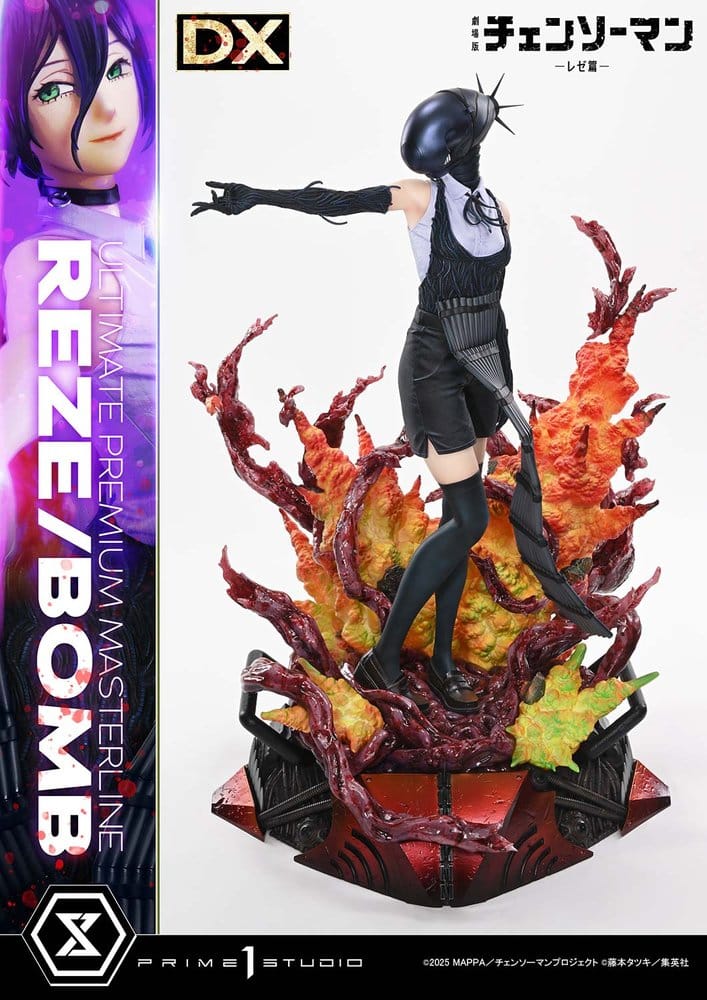Chainsaw Man Ultimate Premium Masterline Series Statue 1/4 REZE/BOMB Deluxe Version
