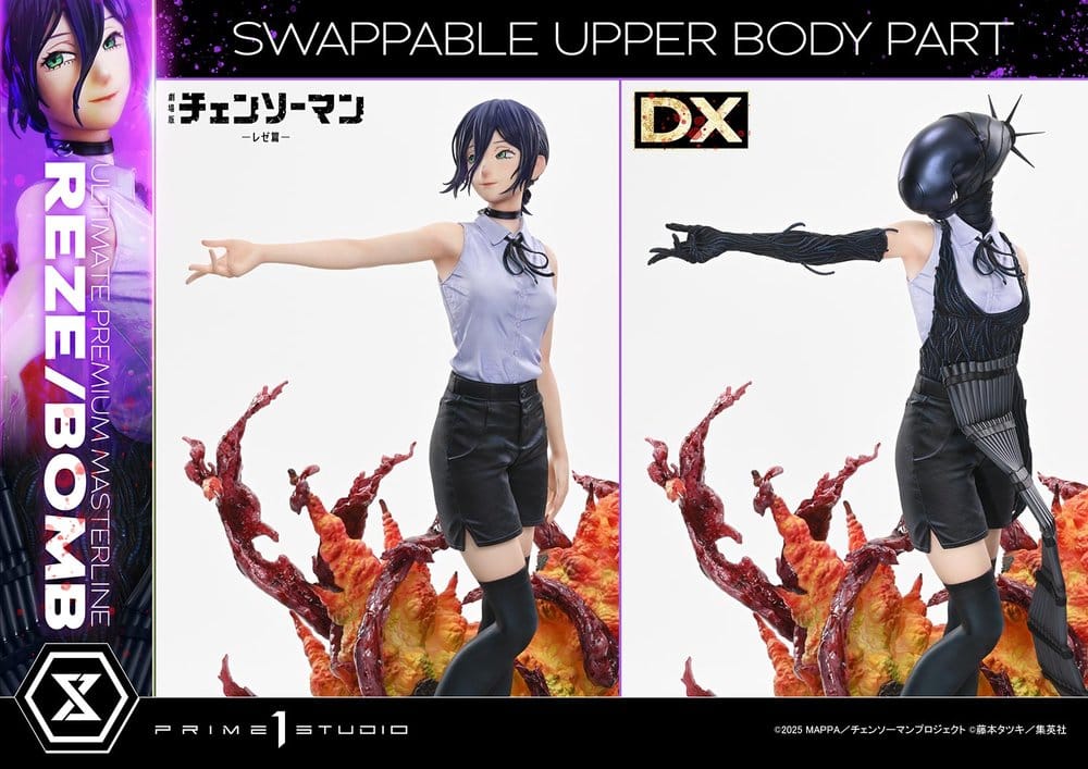 Chainsaw Man Ultimate Premium Masterline Series Statue 1/4 REZE/BOMB Deluxe Version