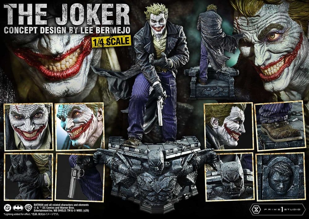 DC Comics Ultimate Premium Masterline Series Statue 1/4 The Joker (Concept Design by Lee Bermejo) 53 cm - Prime 1 Studio Statues & Busts