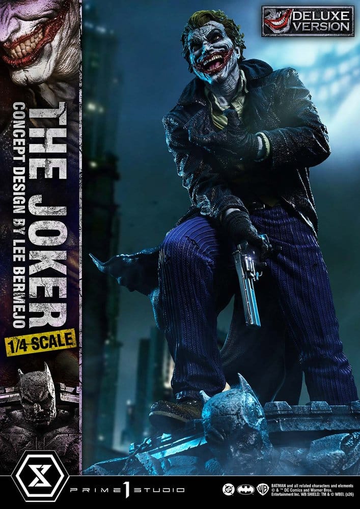 DC Comics Ultimate Premium Masterline Series Statue 1/4 The Joker (Concept Design by Lee Bermejo) Deluxe Version 53 cm - Prime 1 Studio Statues
