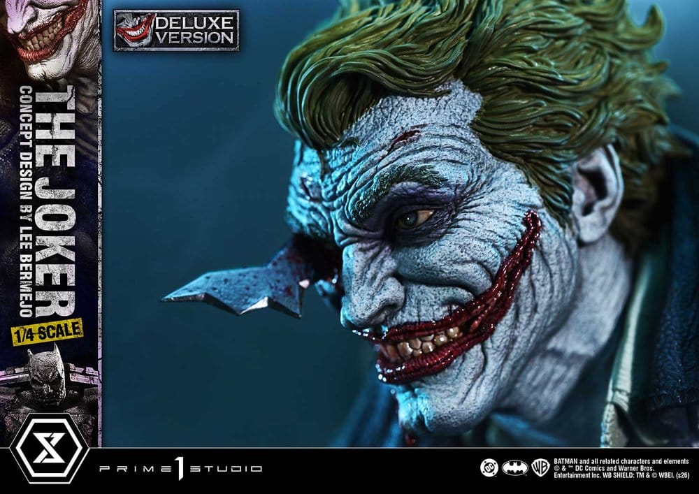 DC Comics Ultimate Premium Masterline Series Statue 1/4 The Joker (Concept Design by Lee Bermejo) Deluxe Version 53 cm - Prime 1 Studio Statues