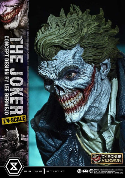 DC Comics Ultimate Premium Masterline Series Statue 1/4 The Joker (Concept Design by Lee Bermejo) DX Bonus Version 53 cm - Prime 1 Studio Statues & Busts