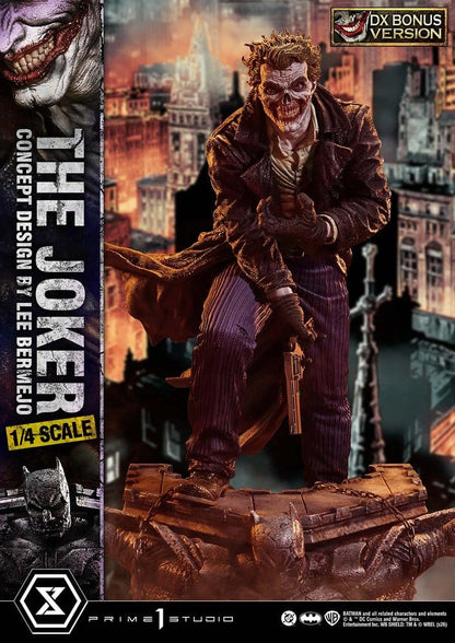 DC Comics Ultimate Premium Masterline Series Statue 1/4 The Joker (Concept Design by Lee Bermejo) DX Bonus Version 53 cm - Prime 1 Studio Statues & Busts