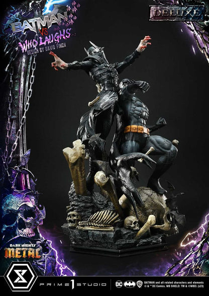 Dark Nights: Metal Ultimate Premium Masterline Series Statue 1/4 Batman VS Batman Who Laughs Deluxe Bonus Version 67 cm - Prime 1 Studio Statues & Busts