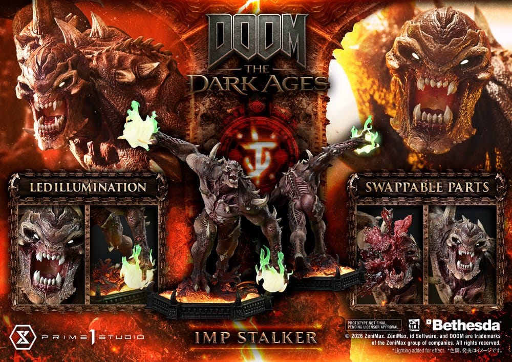 DOOM: The Dark Ages Ultimate Premium Masterline Series Statue 1/4 Imp Stalker 77 cm - Prime 1 Studio Statues