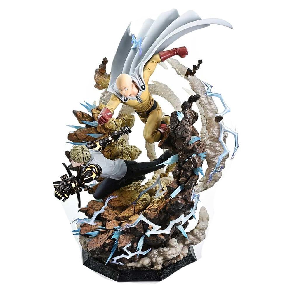One-Punch Man Premium Masterline Series Statue 1/4 Saitama & Genos Deluxe Version 73 cm - Prime 1 Studio Statues