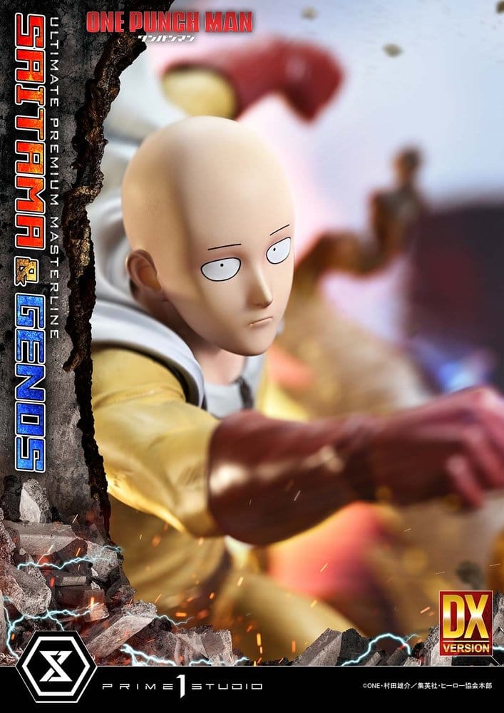 One-Punch Man Premium Masterline Series Statue 1/4 Saitama & Genos Deluxe Version 73 cm - Prime 1 Studio Statues