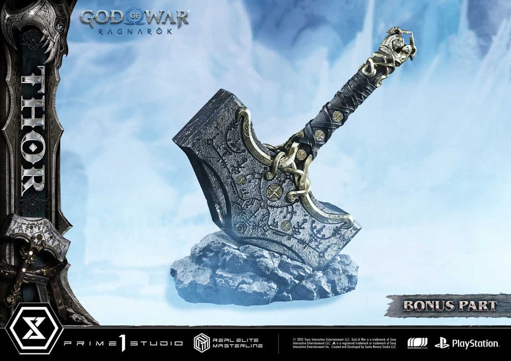 God of War: Ragnarok: Thor (Deluxe Ver.) (With Bonus): Real Elite Masterline: 1/3 Scale Limited Edition Statue