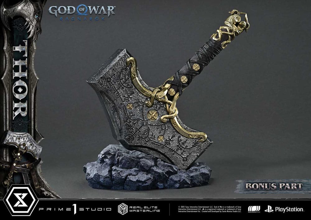 God of War: Ragnarok: Thor (Deluxe Ver.) (With Bonus): Real Elite Masterline: 1/3 Scale Limited Edition Statue