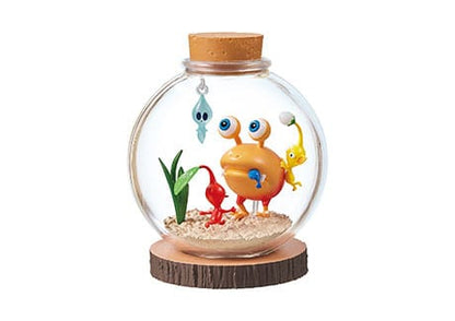 Pikmin Mini Figures Terrarium Collection Display Box Qty 6 - Re-Ment Blind Boxes, Mini Figures & Capsule Toys