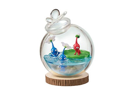 Pikmin Mini Figures Terrarium Collection Display Box Qty 6 - Re-Ment Blind Boxes, Mini Figures & Capsule Toys