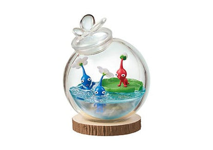 Pikmin Mini Figures Terrarium Collection Display Box Qty 6 - Re-Ment Blind Boxes, Mini Figures & Capsule Toys