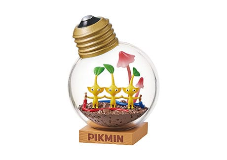 Pikmin Mini Figures Terrarium Collection Display Box Qty 6 - Re-Ment Blind Boxes, Mini Figures & Capsule Toys