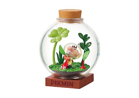 Pikmin Mini Figures Terrarium Collection Display Box Qty 6 - Re-Ment Blind Boxes, Mini Figures & Capsule Toys