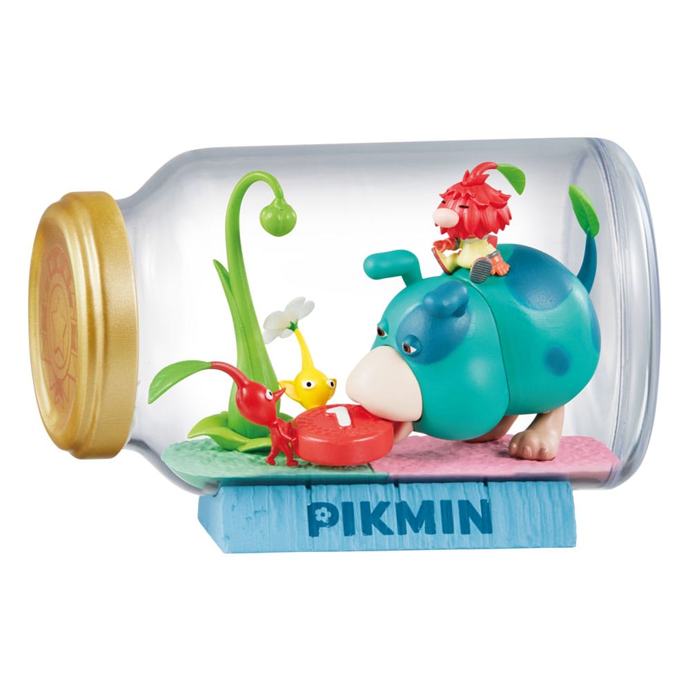 Pikmin Mini Figures 6 cm Terrarium Collection 2 Display (6) - Re-Ment Blind Boxes, Mini Figures & Capsule Toys