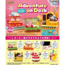 Kirby Adventure on Desk Mini Figures Blind Box Display 6 - Re-Ment Mini Figures