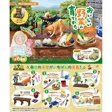 Vegetable Harvesting Mini Figures Blind Box Display Box Qty 6 - Re-Ment Blind Boxes