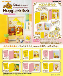 Rilakkuma Mini Figures Happy Little Book Blind Box Display Box Qty 6