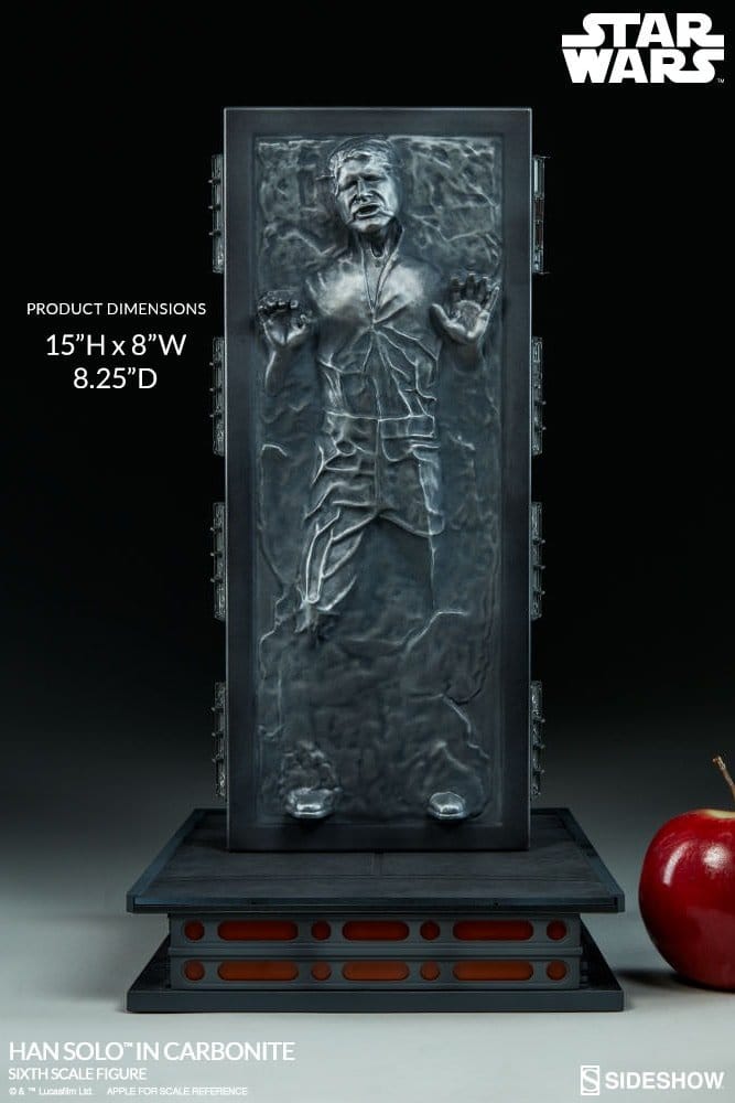 Star Wars 1/6 Action Figure Han Solo in Carbonite 38 cm - Sideshow Collectibles Action Figures