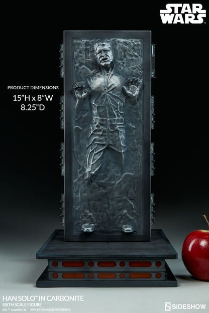 Star Wars 1/6 Action Figure Han Solo in Carbonite 38 cm - Sideshow Collectibles Action Figures