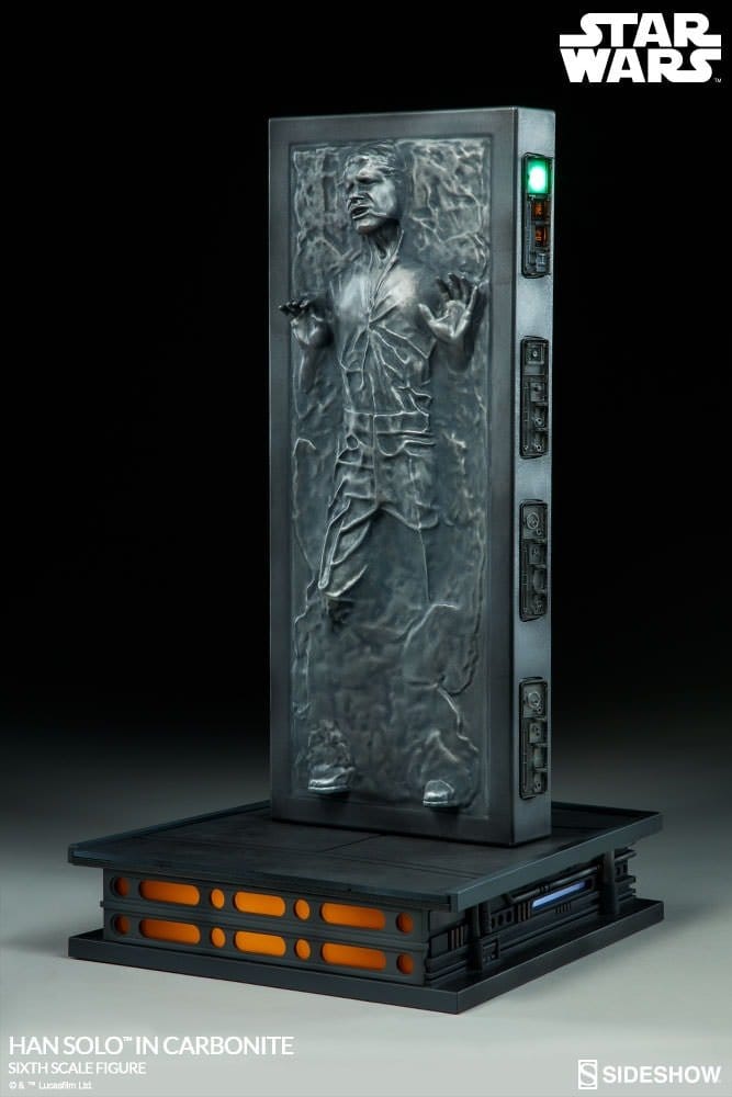 Star Wars 1/6 Action Figure Han Solo in Carbonite 38 cm - Sideshow Collectibles Action Figures