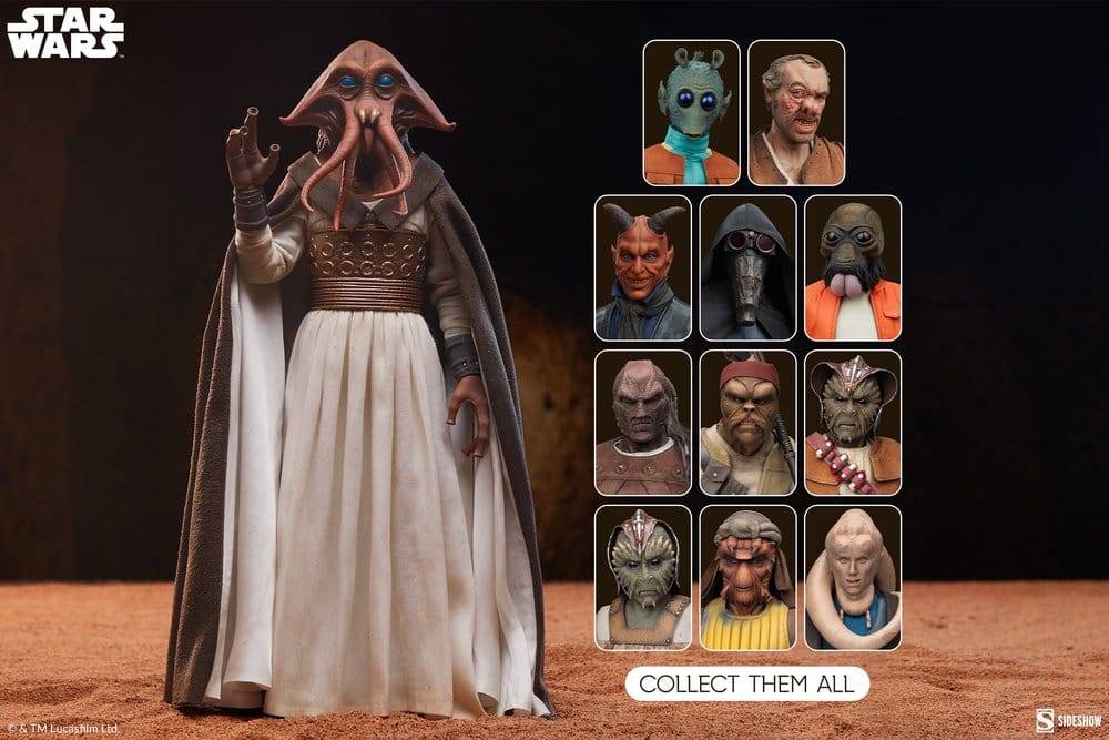 Star Wars Action Figure 1/6 Tessek 32 cm - Sideshow Collectibles Action Figures