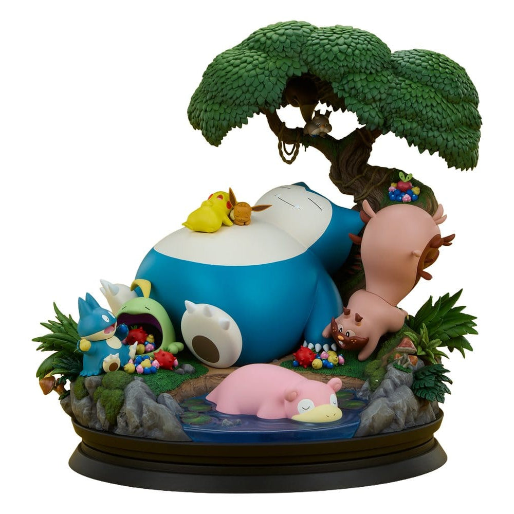 Pokémon Diorama Snorlax 33 cm - Sideshow Collectibles Dioramas